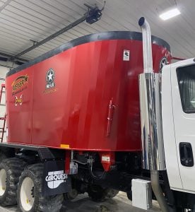 Mixer Truck Build - Meyer Mixer Mounted on Chassis