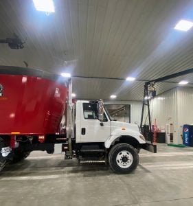Mixer Truck Build - Cab Exterior Passenger's Side View