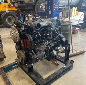Feed Truck Build - Engine