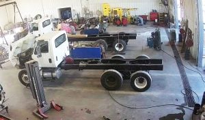 Mixer Truck Build - 2 Trucks with Cab & Engine & Bare Backend Chassis