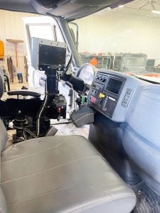 Mixer Truck Build - Cab Interior