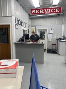 Service Counter at Meyers Truck Service